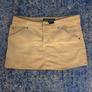 Guess Jeans Khaki Skirt Size 27